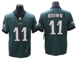 Philadelphia Eagles #11 A.J. Brown Vapor Limited Jersey - Green