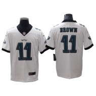 Philadelphia Eagles #11 A.J. Brown White Vapor Limited Jersey