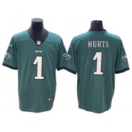 Philadelphia Eagles #1 Jalen Hurts Vapor Limited Jersey - Green