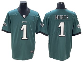 Philadelphia Eagles #1 Jalen Hurts Vapor Limited Jersey - Green