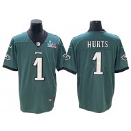 Philadelphia Eagles #1 Jalen Hurts Vapor Limited Jersey - Green