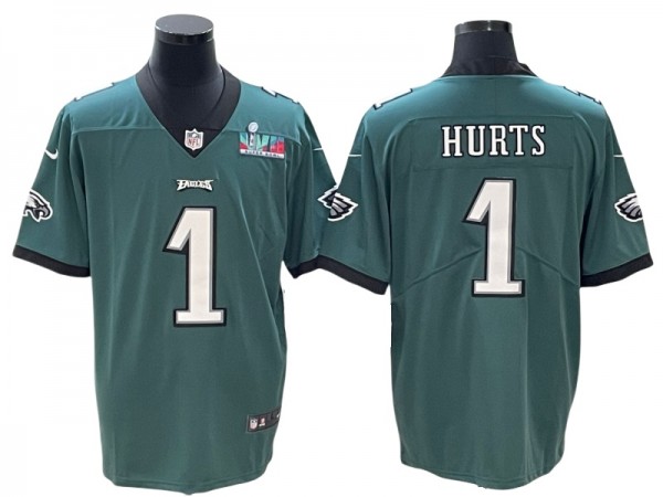 Philadelphia Eagles #1 Jalen Hurts Vapor Limited Jersey - Green