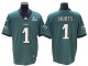 Philadelphia Eagles #1 Jalen Hurts Vapor Limited Jersey - Green