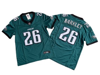 Philadelphia Eagles #26 Saquon Barkley Vapor F.U.S.E. Limited Jersey - Green