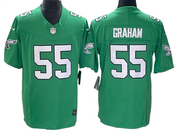 Philadelphia Eagles #55 Brandon Graham Vapor F.U.S.E. Limited Jersey - Kelly Green