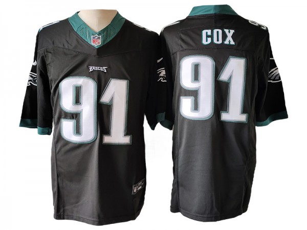 Philadelphia Eagles #91 Fletcher Cox Vapor F.U.S.E. Limited Jersey - Black