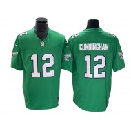 Philadelphia Eagles #12 Randall Cunningham Vapor F.U.S.E. Limited Jersey - Kelly Green