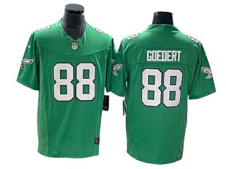 Philadelphia Eagles #88 Dallas Goedert Vapor F.U.S.E. Limited Jersey - Kelly Green