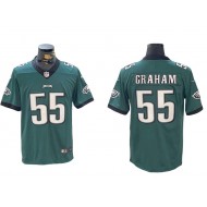 Philadelphia Eagles #55 Brandon Graham Green Vapor Limited Jersey 