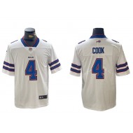 Buffalo Bills #4 James Cook White Vapor Limited Jersey