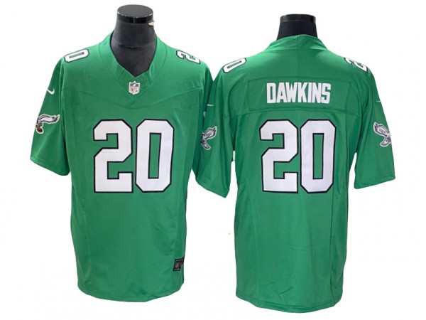 Philadelphia Eagles #20 Brian Dawkins Vapor F.U.S.E. Limited Jersey - Kelly Green