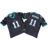 Philadelphia Eagles #11 A.J. Brown Vapor F.U.S.E. Limited Jersey - Black