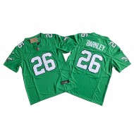 Philadelphia Eagles #26 Saquon Barkley Vapor F.U.S.E. Limited Jersey - Kelly Green