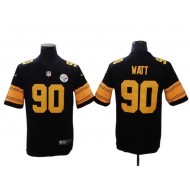 Pittsburgh Steelers #90 T.J. Watt Limited Color Rush Jersey