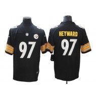 Pittsburgh Steelers #97 Cameron Heyward Black Vapor Limited Jersey