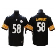 Pittsburgh Steelers #58 Jack Lambert Retired Player Limited Home Jersey