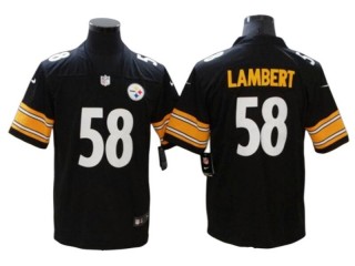 Pittsburgh Steelers #58 Jack Lambert Retired Player Limited Home Jersey