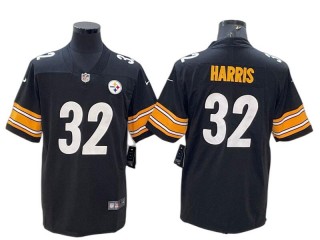 Pittsburgh Steelers #32 Franco Harris Limited Black Home Jersey