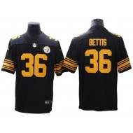 Pittsburgh Steelers #36 Jerome Bettis Limited Color Rush Jersey