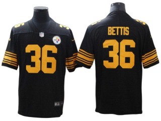 Pittsburgh Steelers #36 Jerome Bettis Limited Color Rush Jersey