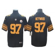 Pittsburgh Steelers #97 Cameron Heyward Limited Color Rush Jersey