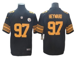 Pittsburgh Steelers #97 Cameron Heyward Limited Color Rush Jersey