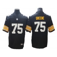 Pittsburgh Steelers #75 Joe Greene Alternate Black Retired Player Limited Jersey