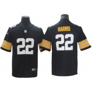 Pittsburgh Steelers #22 Najee Harris Alternate Black Vapor Limited Jersey