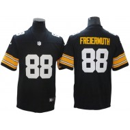 Pittsburgh Steelers #88 Pat Freiermuth Black Alternate Vapor Limited Jersey