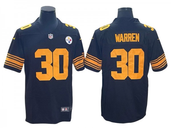 Pittsburgh Steelers #30 Jaylen Warren Limited Color Rush Jersey