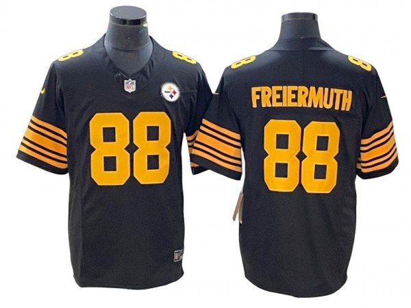 Pittsburgh Steelers #88 Pat Freiermuth Vapor F.U.S.E. Limited Color Rush Jersey