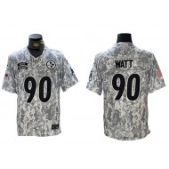 Pittsburgh Steelers #90 T.J. Watt 2024 Salute to Service Limited Jersey