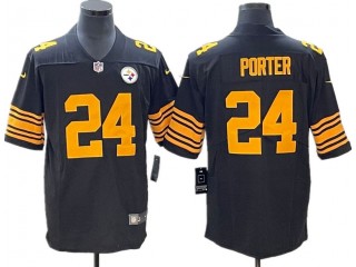 Pittsburgh Steelers #24 Joey Porter Jr. Limited Color Rush Jersey