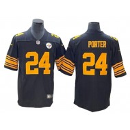 Pittsburgh Steelers #24 Joey Porter Jr. Limited Color Rush Jersey