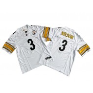 Pittsburgh Steelers #3 Russell Wilson Vapor F.U.S.E. Limited White Away Jersey