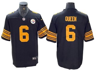 Pittsburgh Steelers #6 Patrick Queen Limited Color Rush Jersey