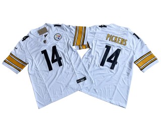 Pittsburgh Steelers #14 George Pickens White Vapor F.U.S.E. Limited Jersey