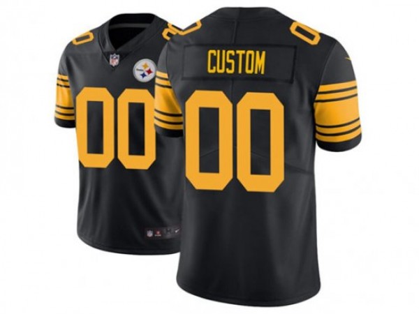 Custom Pittsburgh Steelers Limited Color Rush Jersey