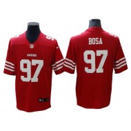 San Francisco 49ers #97 Nick Bosa Red Vapor Limited Jersey