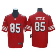 San Francisco 49ers #85 George Kittle Red Alternate Vapor Limited Jersey