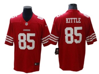 San Francisco 49ers #85 George Kittle Red Vapor Limited Jersey