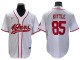 San Francisco 49ers #85 George Kittle Baseball Jersey - Red/Gold/Black/White/Olive 