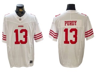 San Francisco 49ers #13 Brock Purdy White Vapor F.U.S.E. Limited Jersey