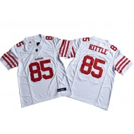 San Francisco 49ers #85 George Kittle White Vapor F.U.S.E. Limited Jersey