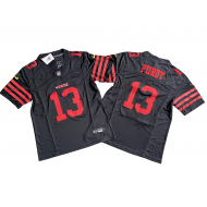 San Francisco 49ers #13 Brock Purdy Black Vapor F.U.S.E. Limited Jersey