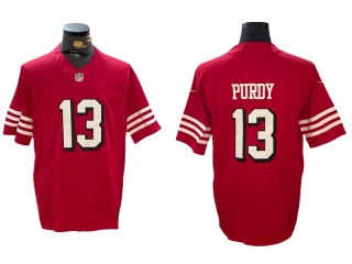 San Francisco 49ers #13 Brock Purdy Red Alternate Vapor F.U.S.E. Limited Jersey