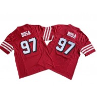 San Francisco 49ers #97 Nick Bosa Red Alternate Vapor F.U.S.E. Limited Jersey