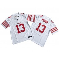 San Francisco 49ers #13 Brock Purdy White Vapor F.U.S.E. Limited Jersey