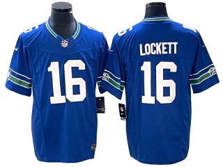 Seattle Seahawks #16 Tyler Lockett Royal Vapor F.U.S.E. Limited Jersey