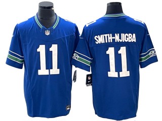 Seattle Seahawks #11 Jaxon Smith-Njigba Royal Vapor F.U.S.E. Limited Jersey